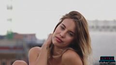 Play Sultry Latina Teen Toni Maria's Solo Striptease