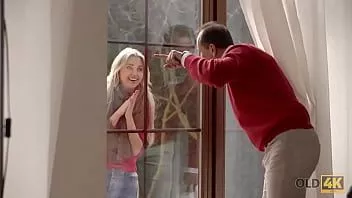 Play Old4k. beautiful gal rewards caring old stranger with awesome sex