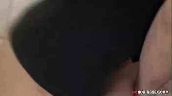 Play Sexy brunette prepares her ass with a huge dildo