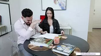play Petite asian teen wants tutors big cock