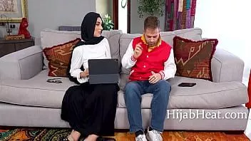 play Hijab teen's shy but she wants that dick too- aubry babcock