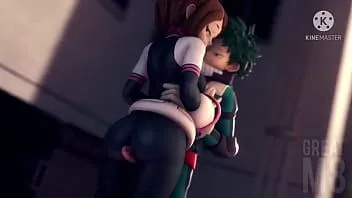 Afspelen Deku krijgt een hete dijneukbeurt van urakaka