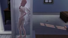 play Redheaded Cartoon Girl's Steamy Masturbation Session Around the House