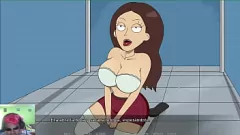 play RICK AND MORTY' PARODY: Hardcore Teen Trica Gets Wet in 'Another Way Home' Episode 3