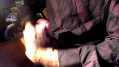 play Euro Amateur Jerks Huge Veginy Cock on Webcam, Hot Solo Masturbation with Cumshot
