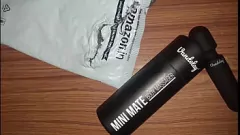 Play Vandelay Mini Mate Massager: Indian Girlfriend's Intense Orgasms with Sex Toy
